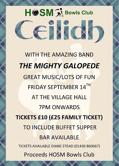 HOSM Bowls Club Ceilidh