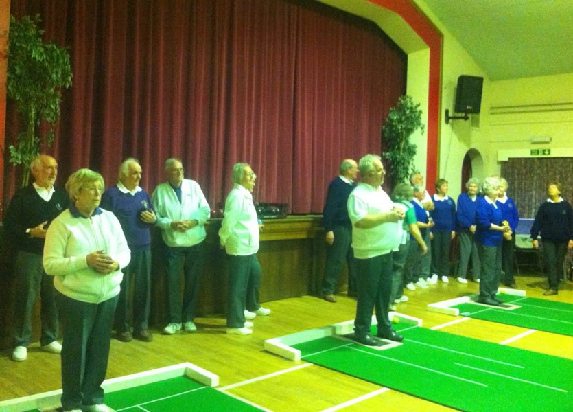 Whistle Stop at the Holme-on-Spalding-Moor Bowls Club